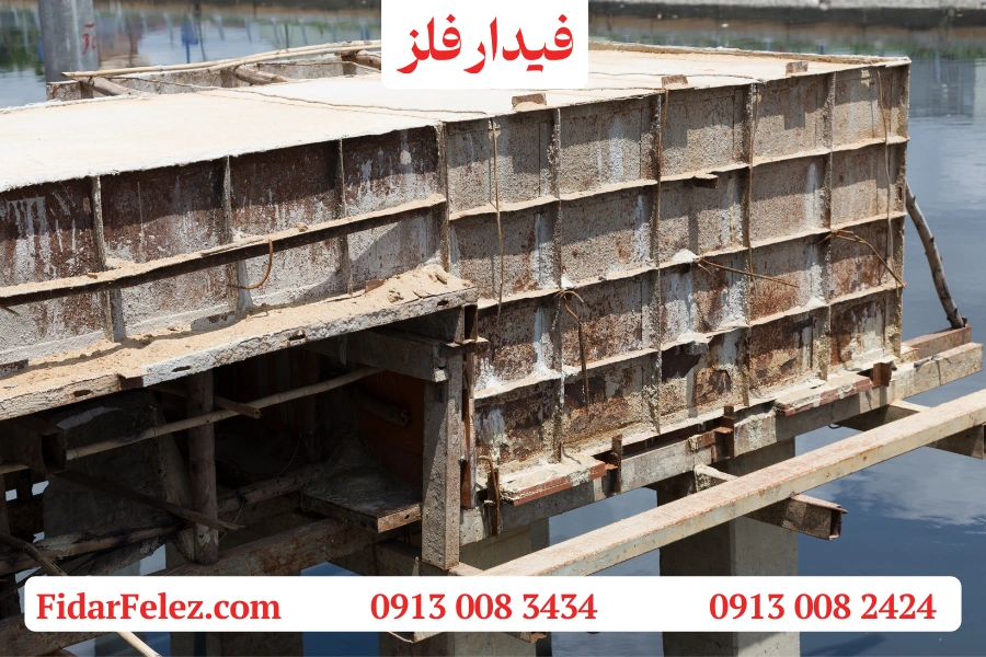 ابعاد قالب بتن